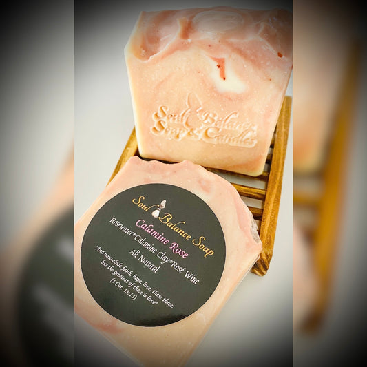 Soul Balance Soap: Calamine Rose