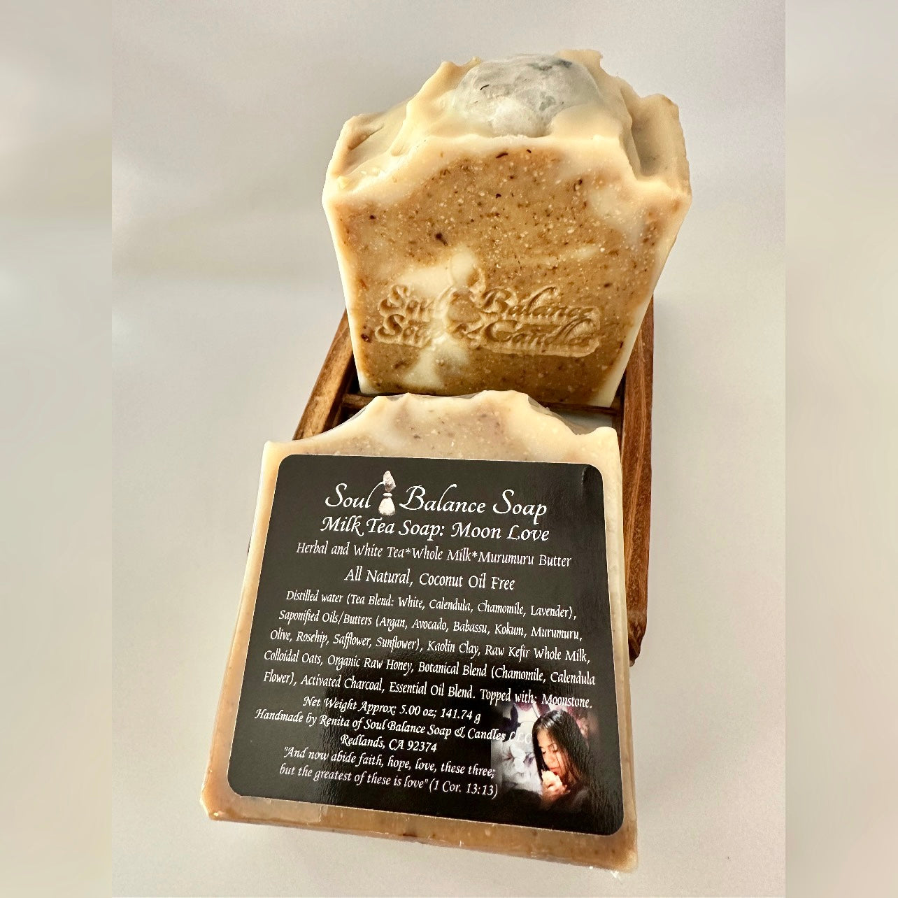 Soul Balance Milk Tea Soap: Moon Love