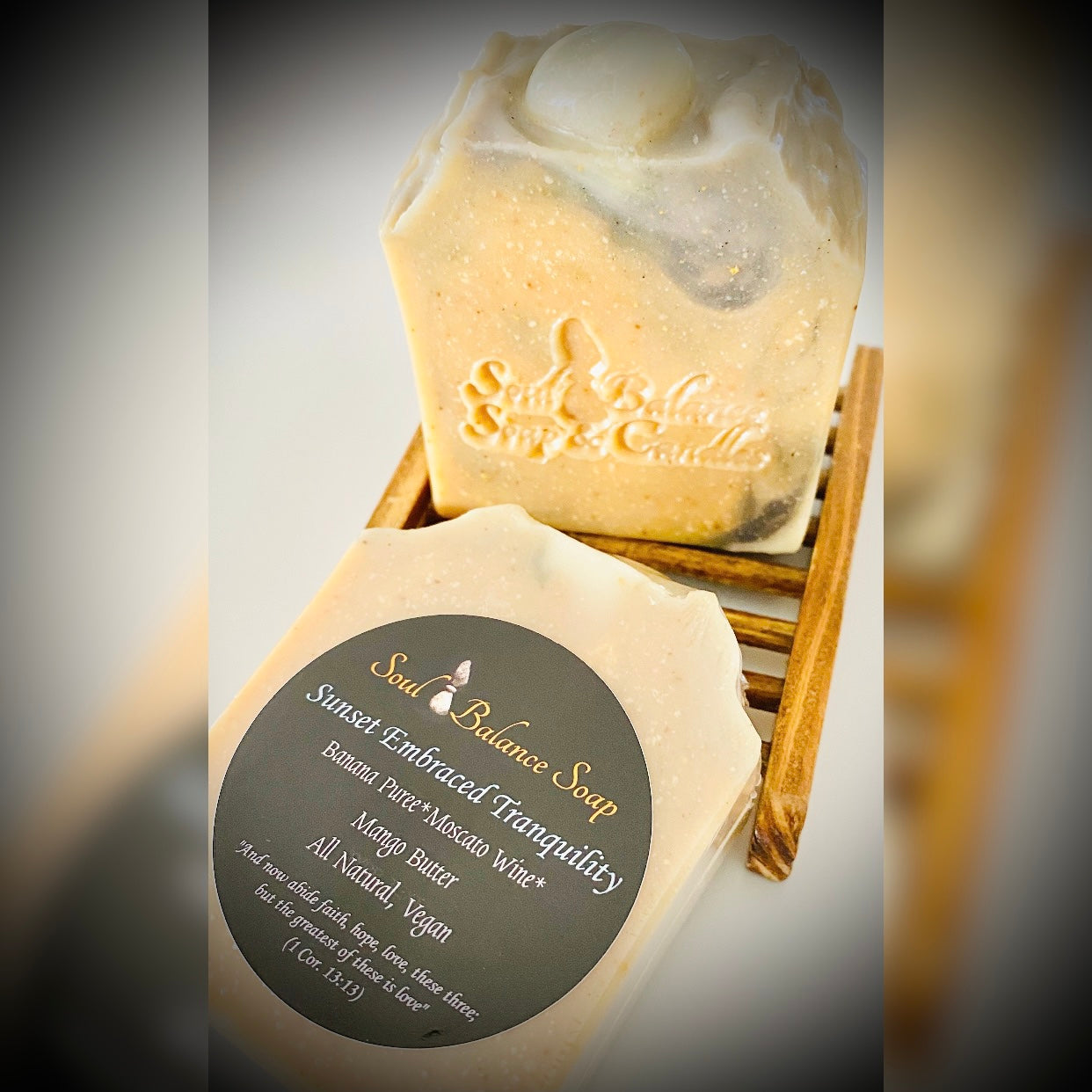 Soul Balance Soap: Sunset Embraced Tranquility