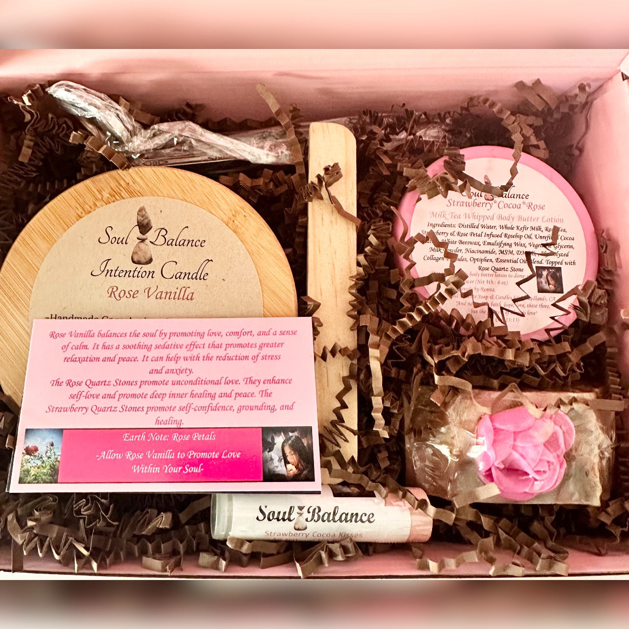 Strawberry Cocoa Rose/Rose Vanilla Gift Box